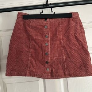 Corduroy Skirt